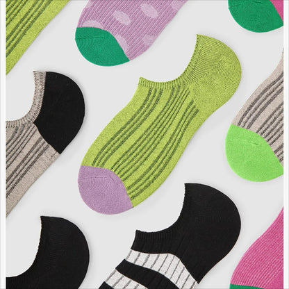 5 Pairs Breathable Tide Boat Socks