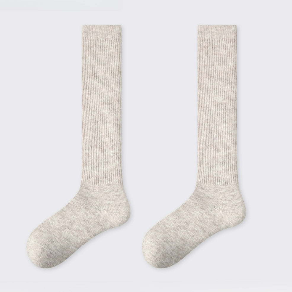 1 Pair Knee High Warm Wool Socks