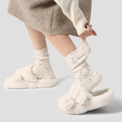 4 Pairs Middle High Colorful Socks