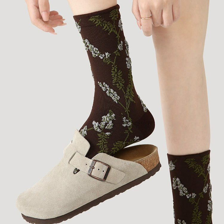 3 Pairs Vintage Spring Socks