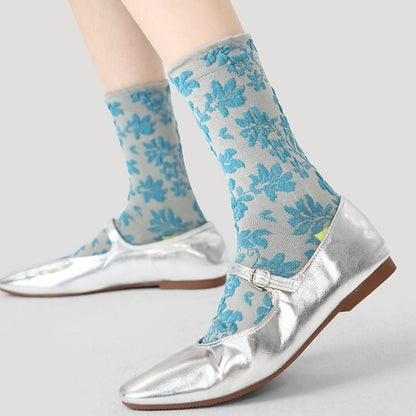 3 Pairs Vintage Mid Length Socks