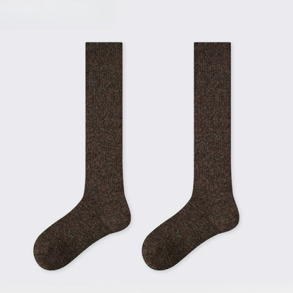 1 Pair Knee High Warm Wool Socks
